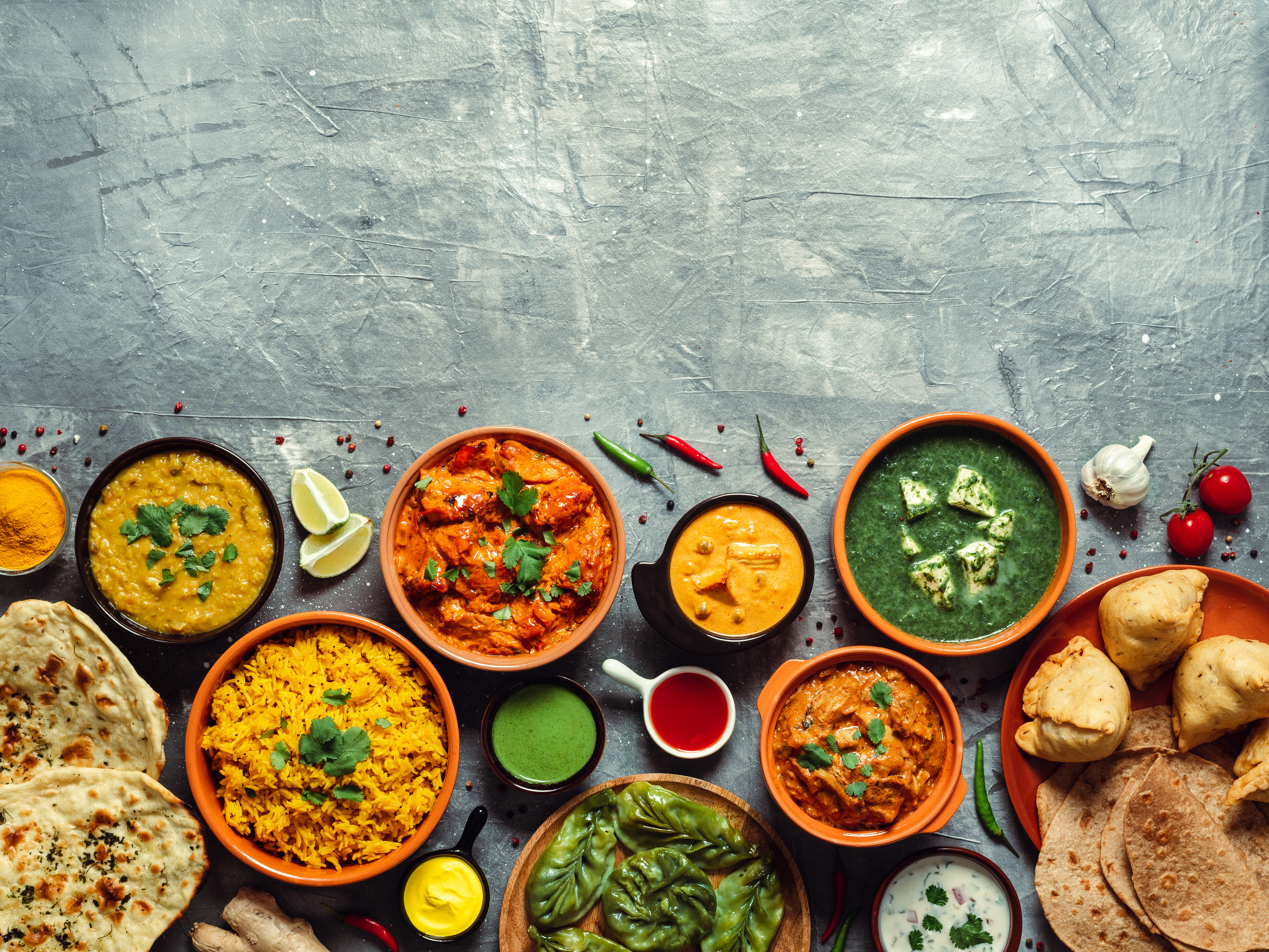 Indian Food and Indian Cuisine Dishes